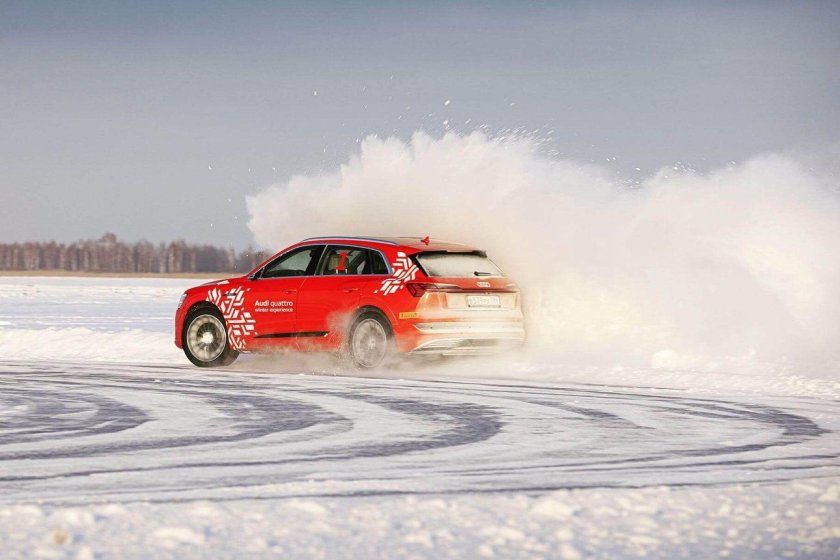 Экстремальное вождение зимой