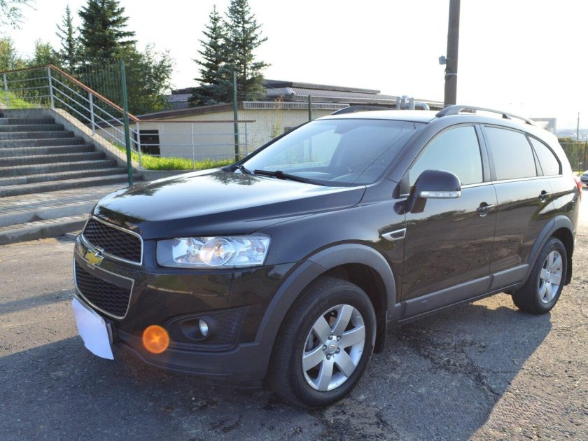 Шевроле каптива черный 2014