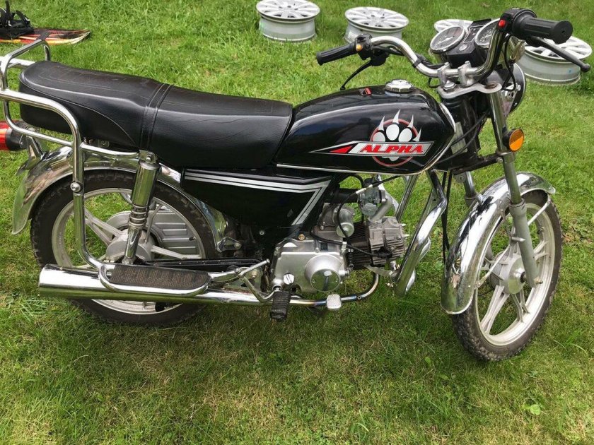 Мопед Альфа Ирбис 110