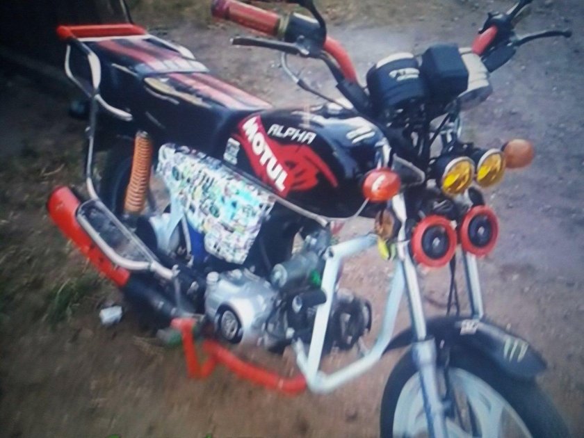Альфа кросс мопед 110 кубов