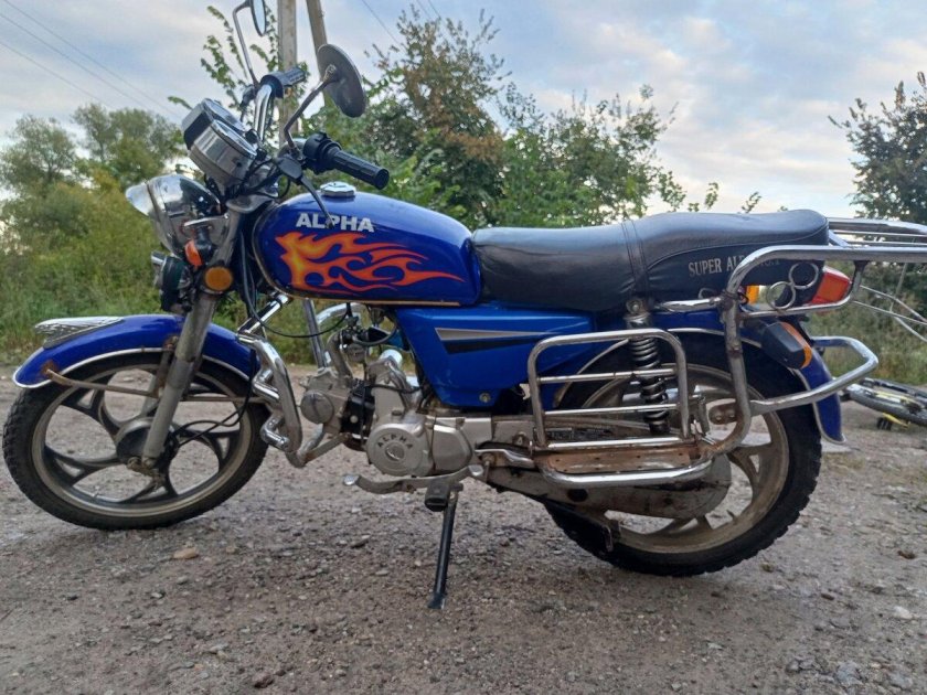 Альфа рейсер синяя