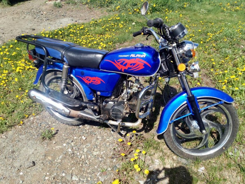 Мопед Альфа АБМ 110
