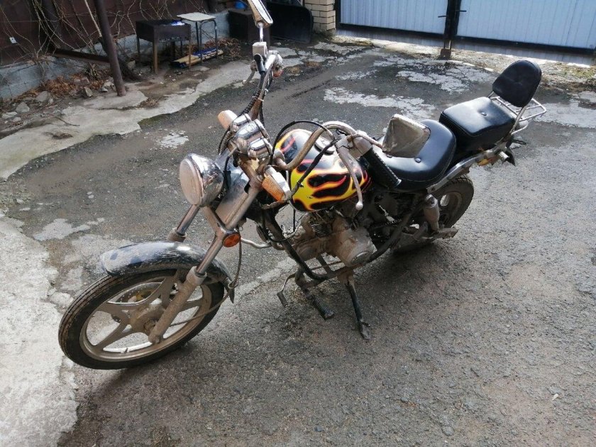 Мини чоппер 72сс