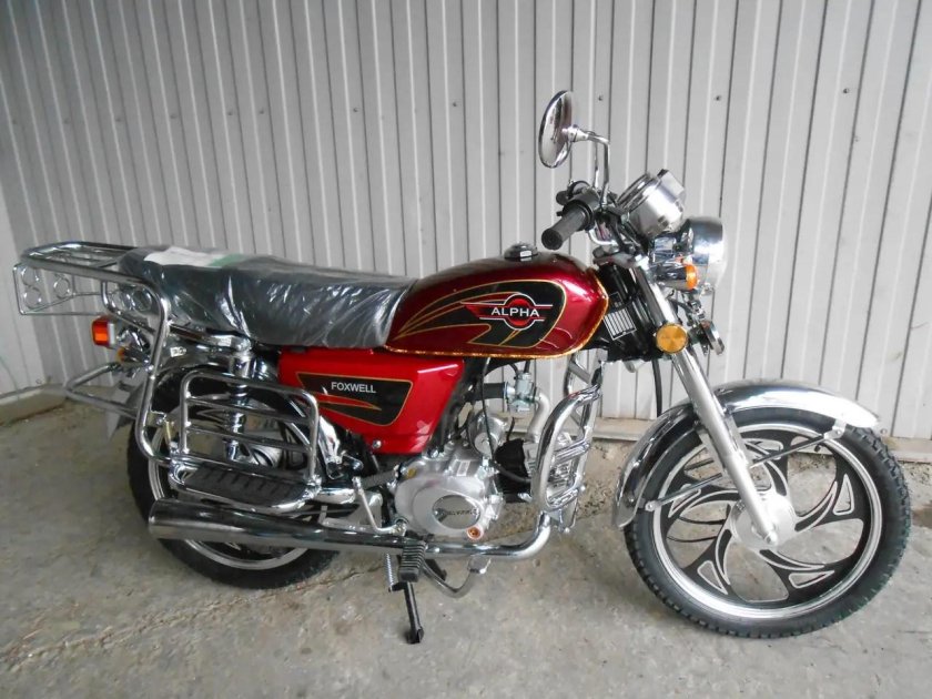 Мопед Альфа Люкс 110