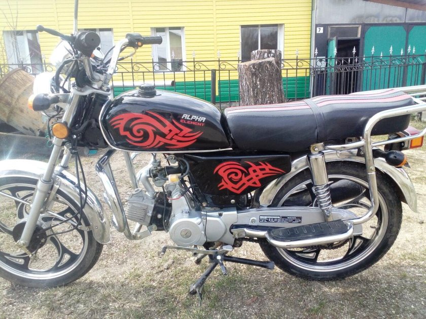 Мопед Альфа 2015