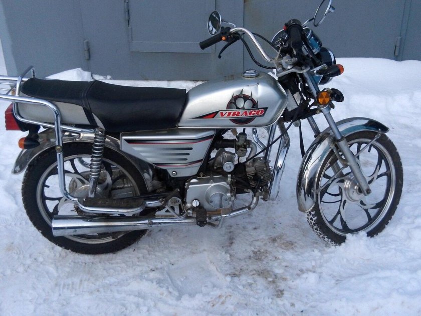 Мопед Альфа Ирбис 110