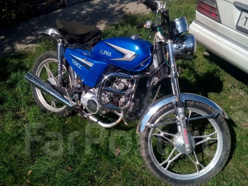 Мопед Альфа 110 кубов