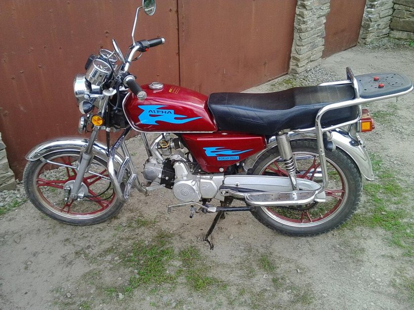 Альфа 2014 мопед