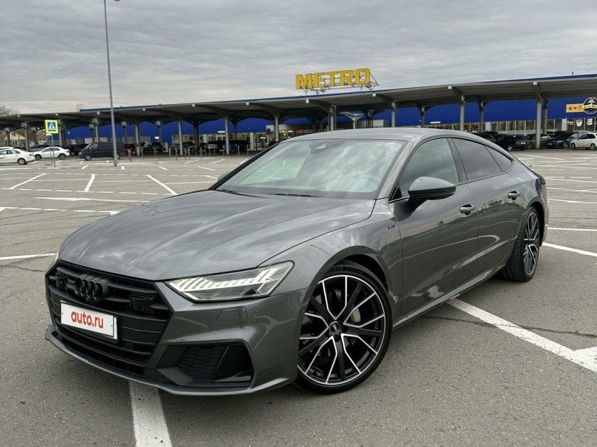 Ауди а 7 серая