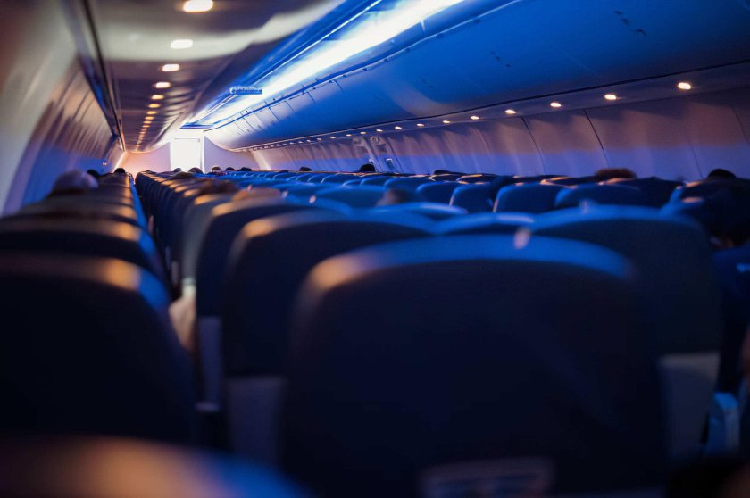 Салон самолета