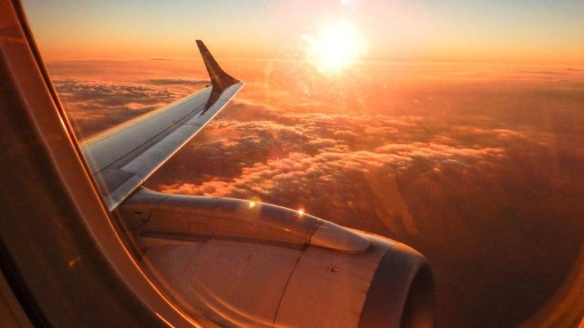 Вид из самолета