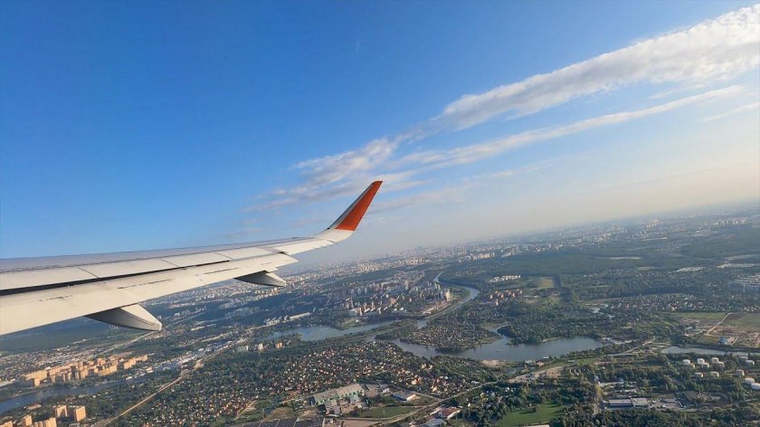 Взлёт а330 Шереметьево