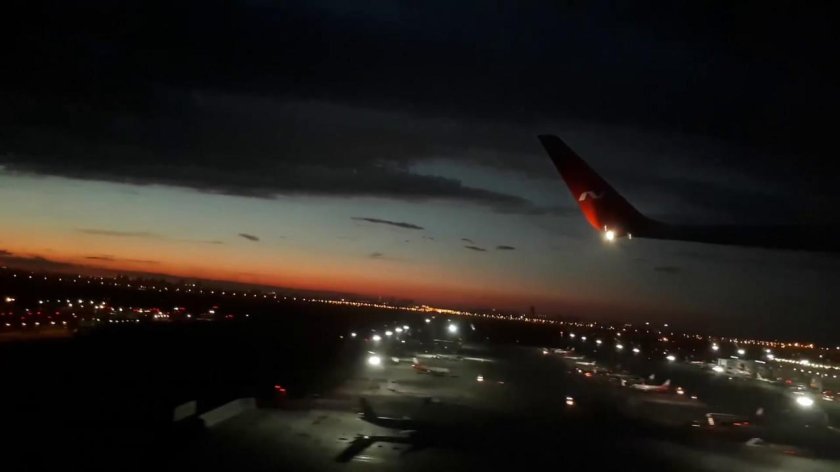 Шереметьево ночью