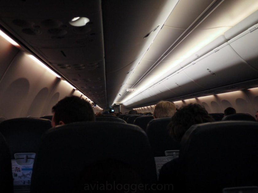 Самолет внутри