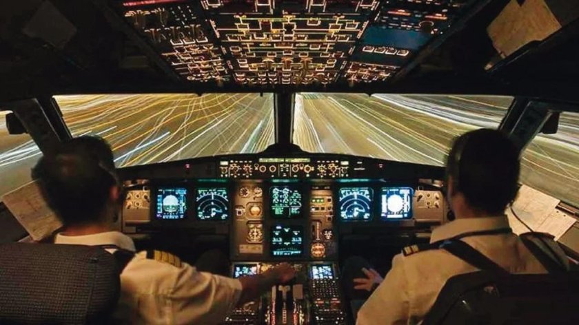 Airbus a320 кабина