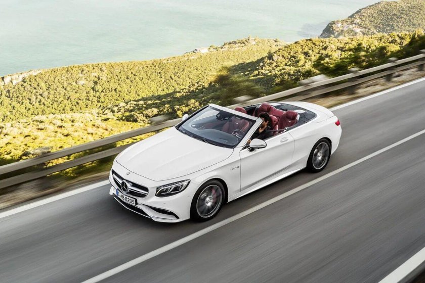 S63 Cabriolet жесткая крыша