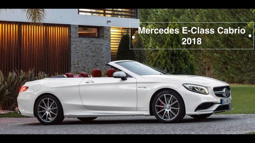 Mercedes AMG s63 Cabriolet