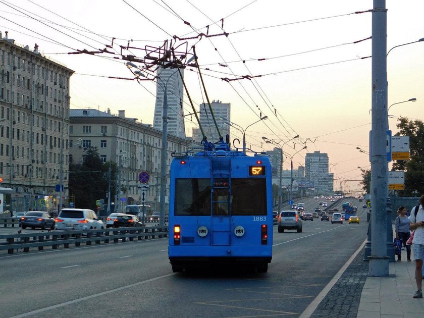 Троллейбус в Москве
