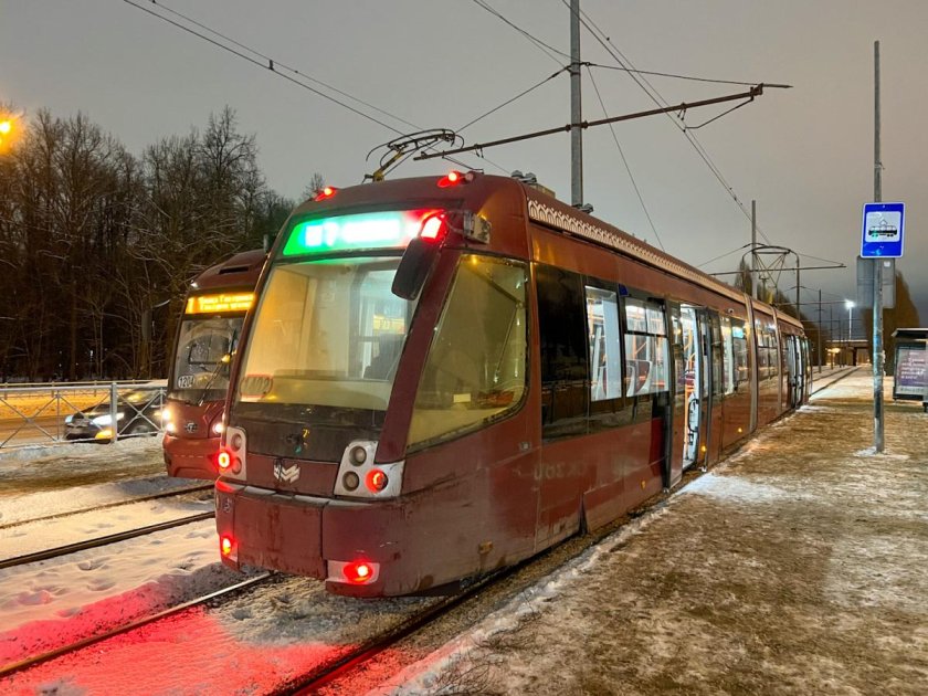 Низкопольный трамвай казань