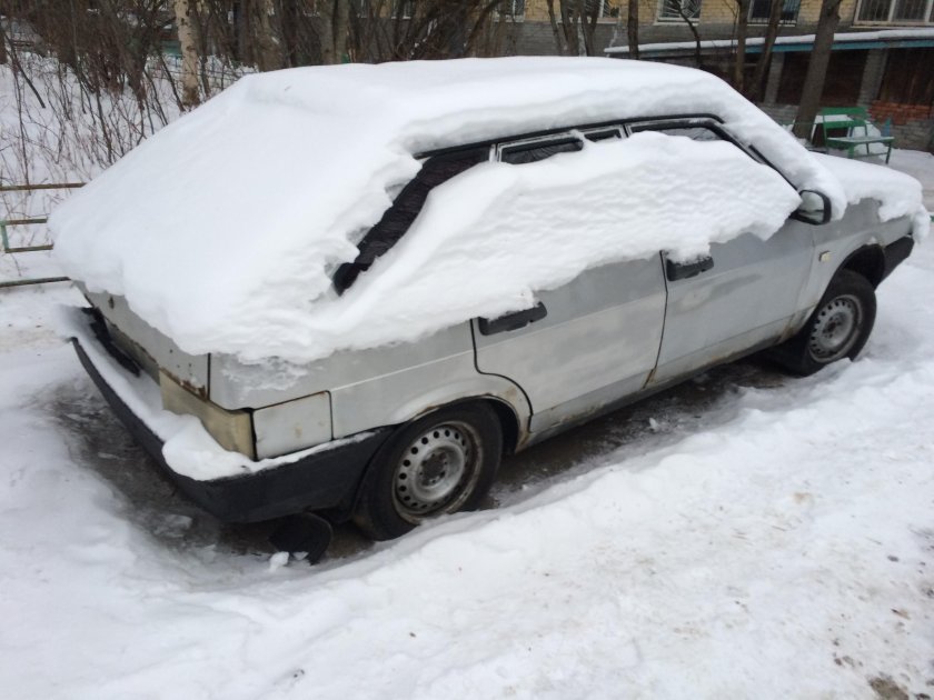 Машина брошенная русская 2018 год