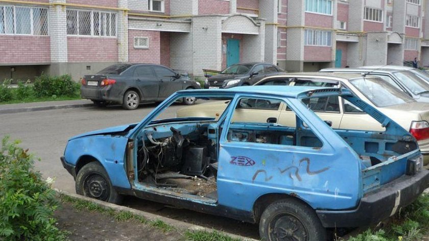 Брошенные автомобили