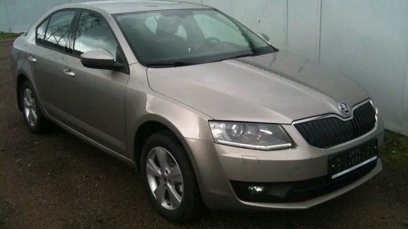 Шкода Октавия а7 капучино