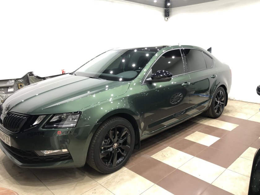 Skoda Octavia a7 Green