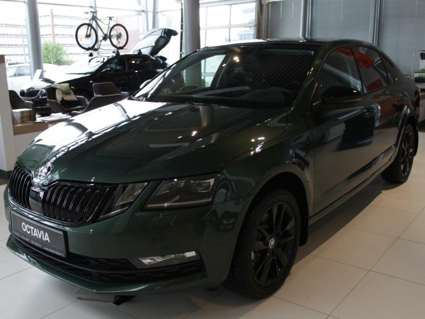 Шкода Октавия а8 Блэк эдишн