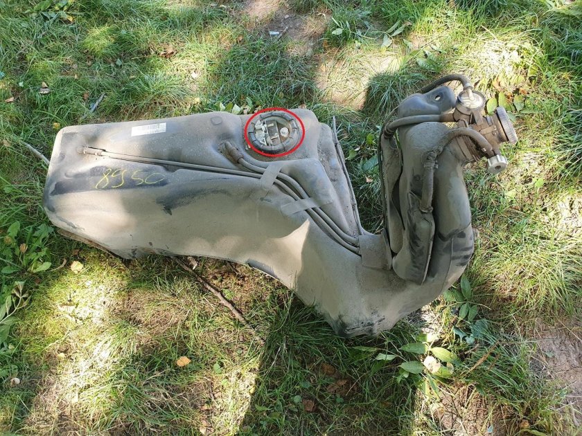 Топливный бак пассат б2