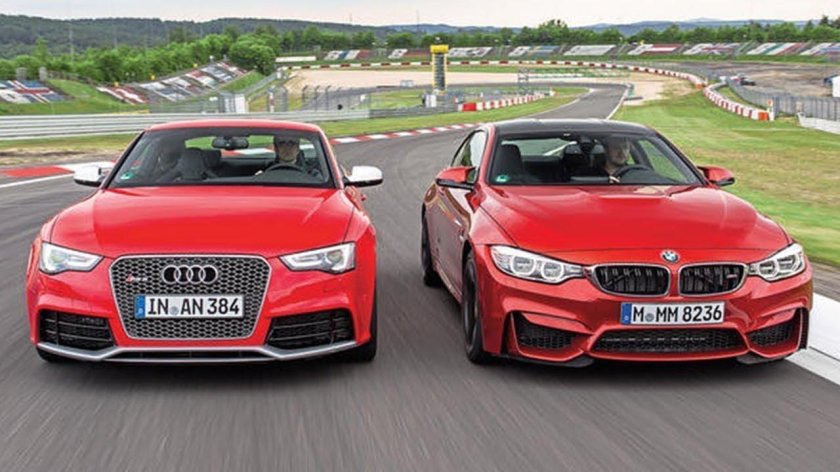 BMW m5 vs Audi