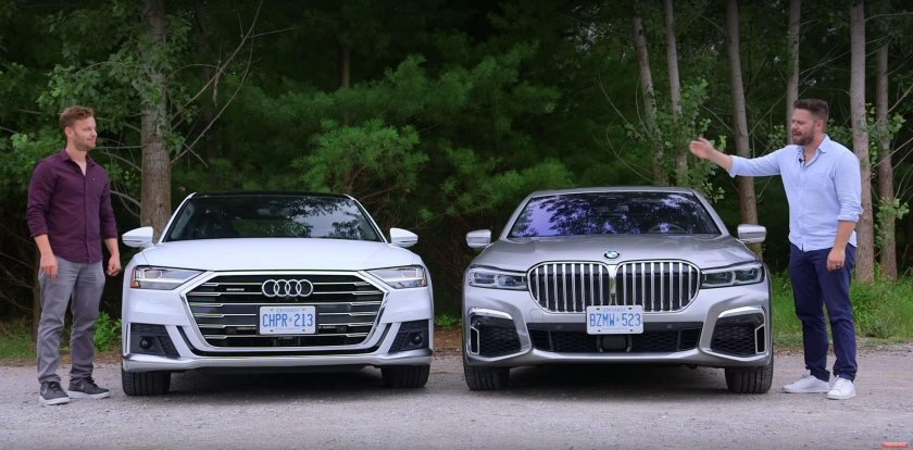 BMW 7 vs Audi a8