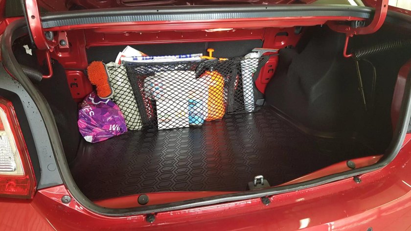 Рено Логан 2 багажный отсек