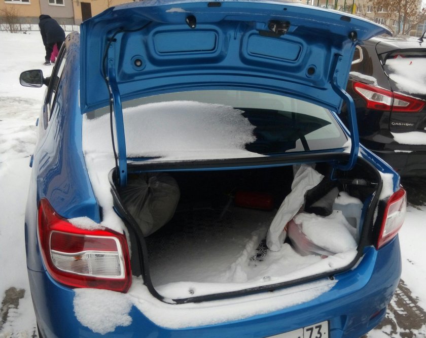 Багажник Рено Логан 2