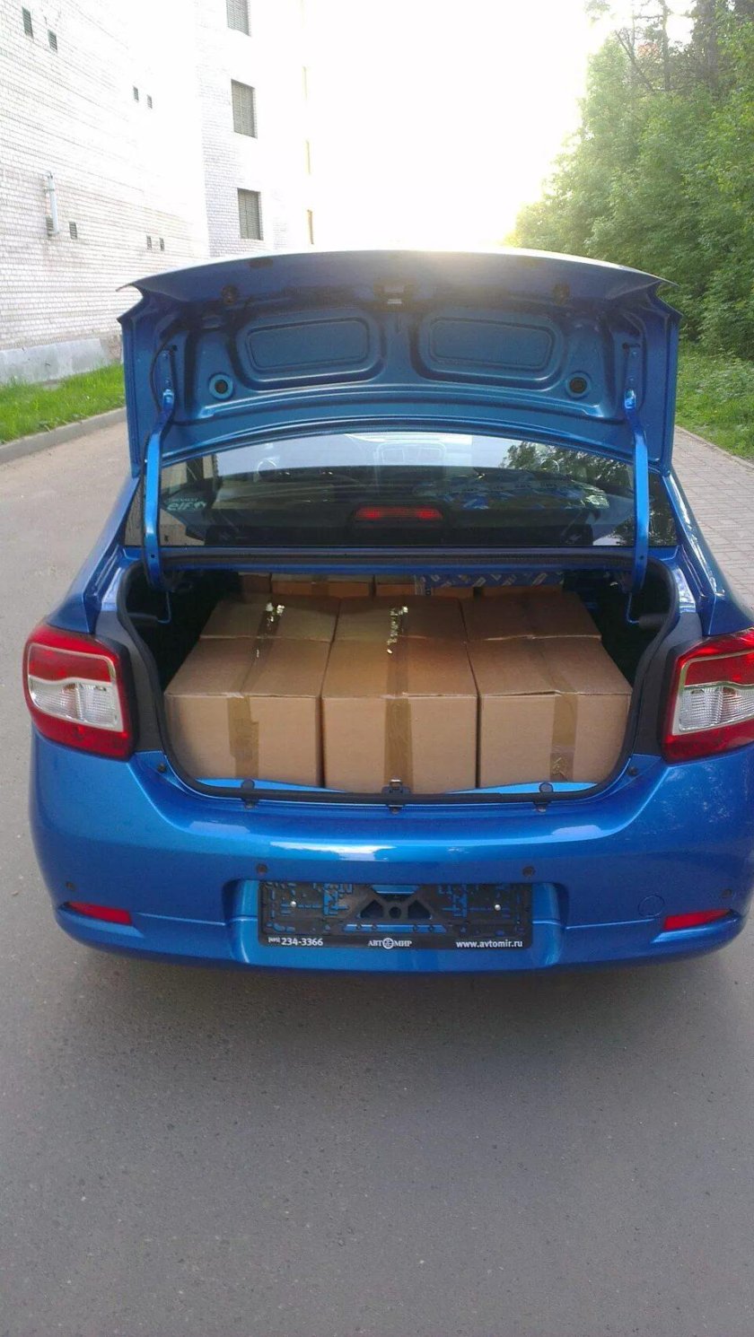 Багажник Рено Логан 1