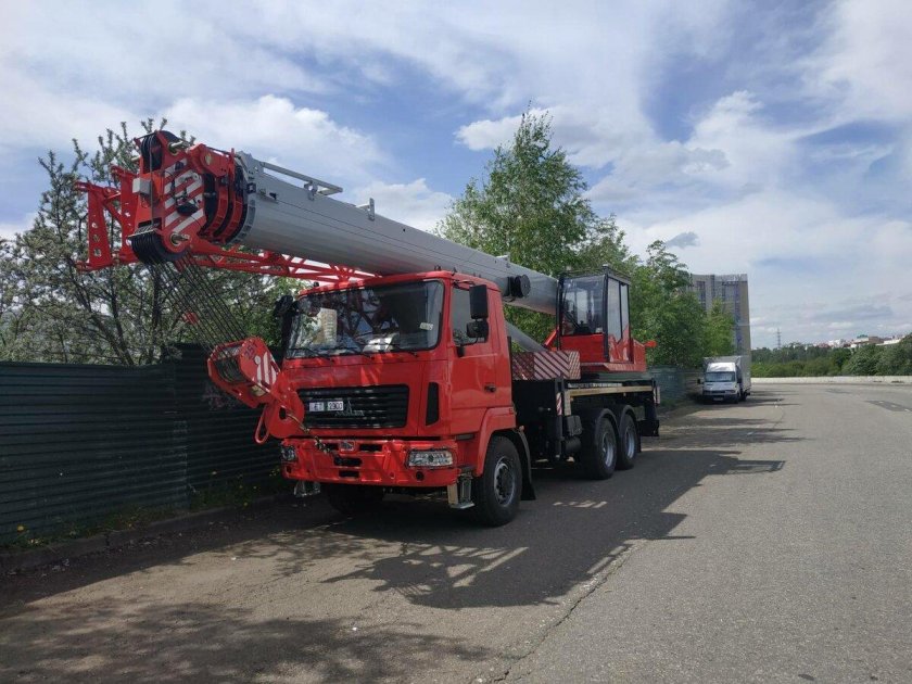 Автокран МАЗ КС-5575 by-h-2-12