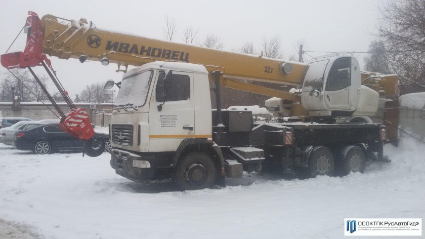 Автокран Ивановец КС-5576к
