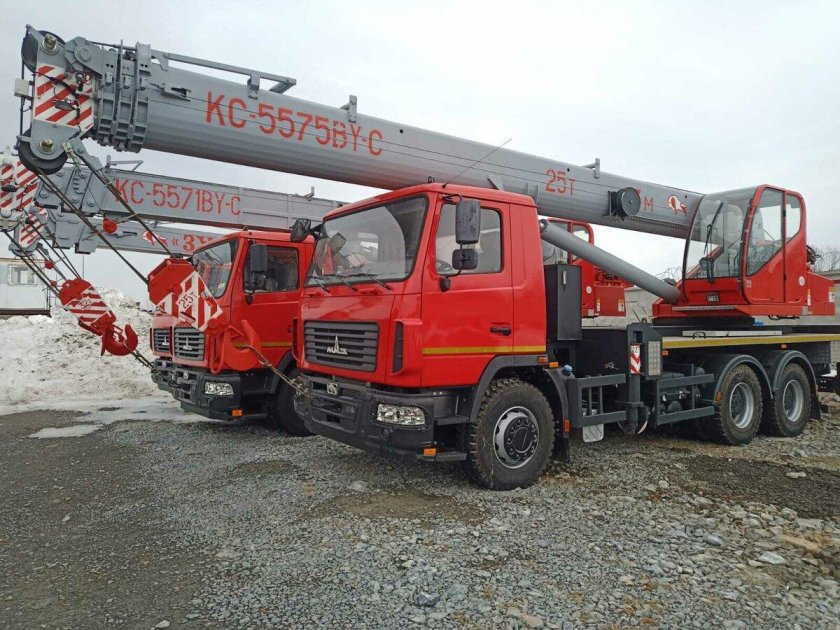 Маз автокран