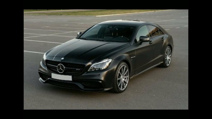 Mercedes CLS 63 Black