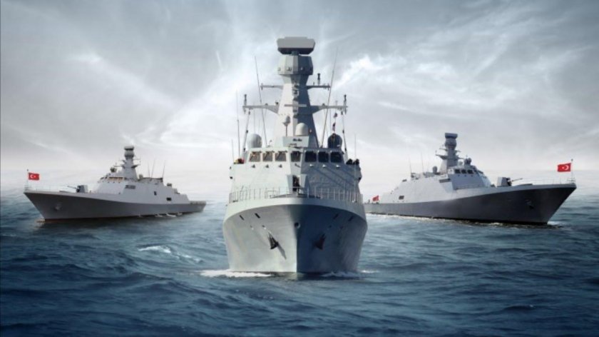 Турецкий корвет milgem