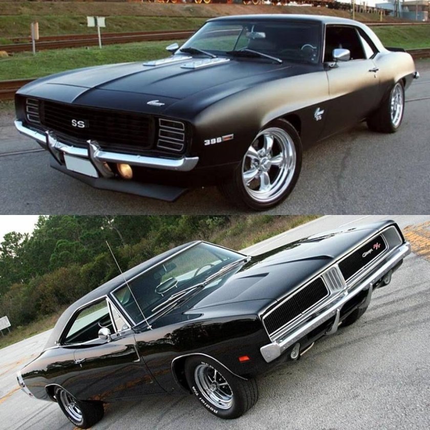 Мустанг Додж Чарджер 1969