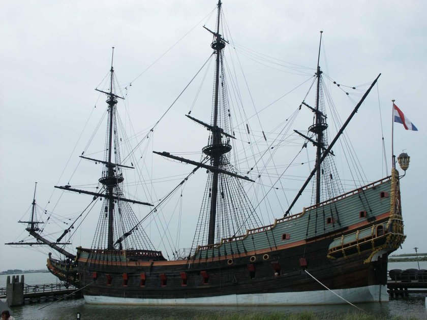 Голландский корабль ПИНАС 17 века
