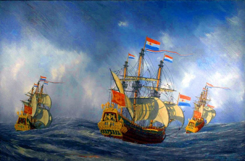 Голландский Галеон Батавия