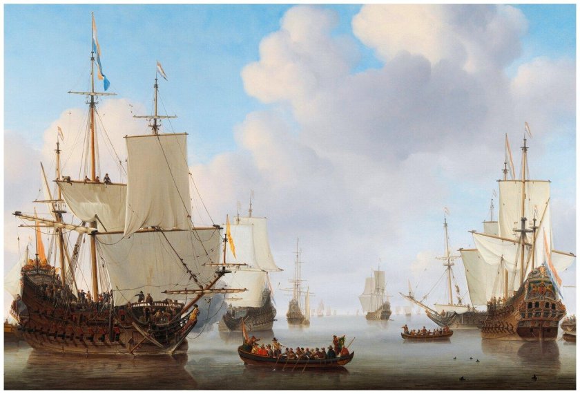 Ван де Вельде парусники 17 века