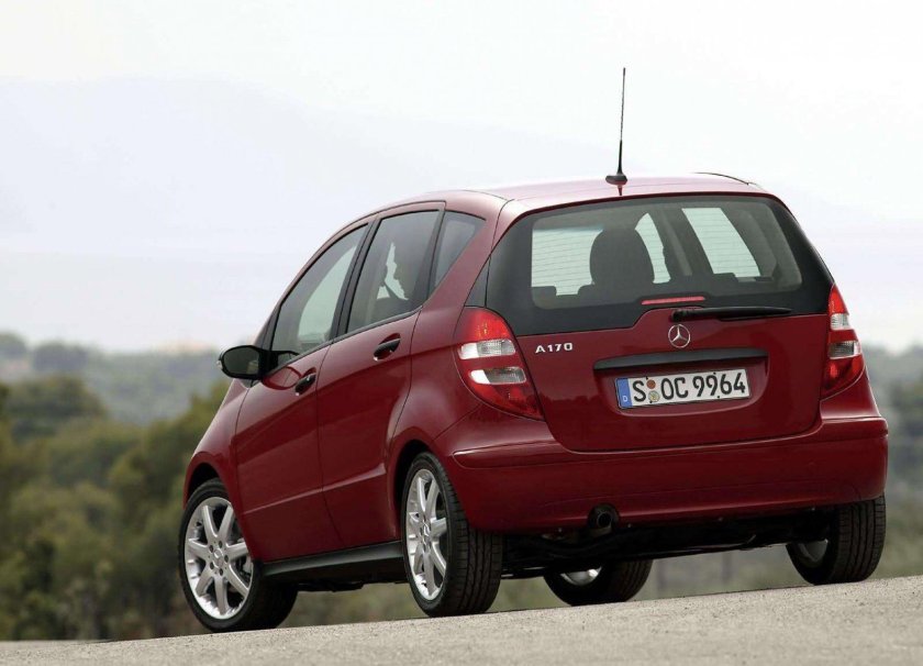 Mercedes a170 багажник