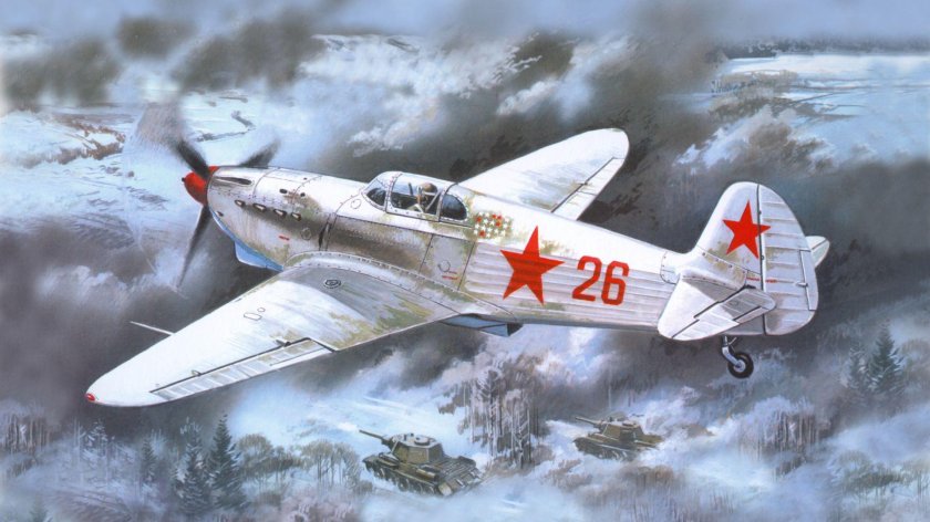 Як-1 истребитель истребители второй мировой войны