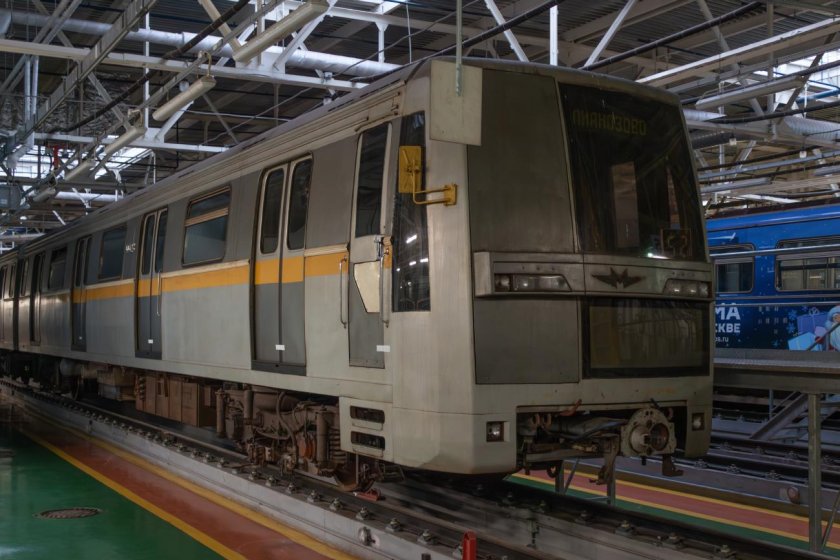 Москва вагон метро