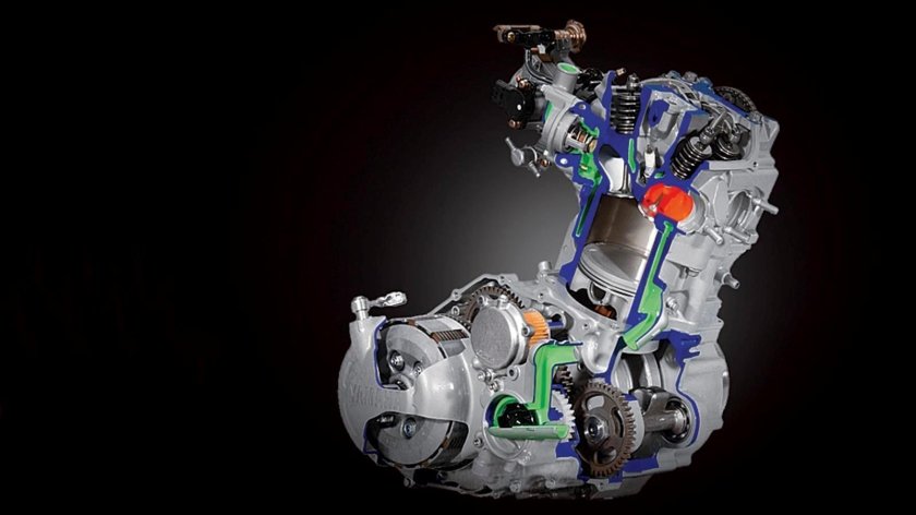 Двигатель Yamaha 700