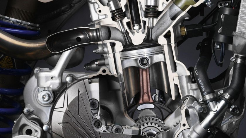 Двигатель Yamaha yz450f