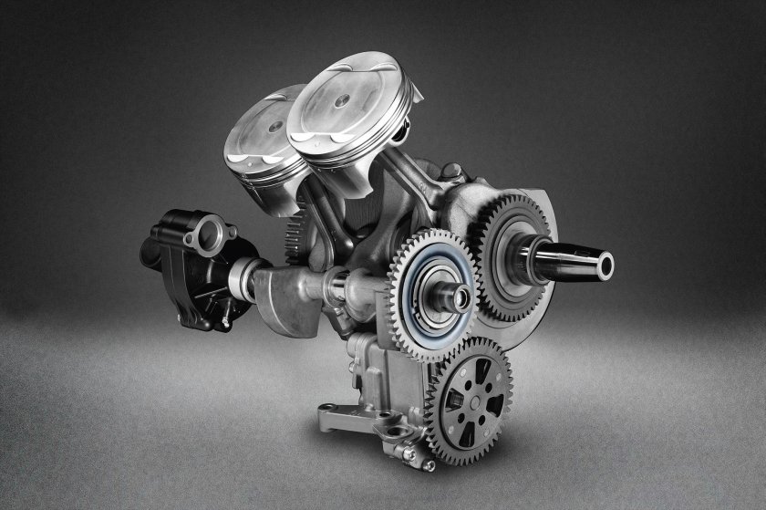 Двухцилиндровый двигатель ямаха