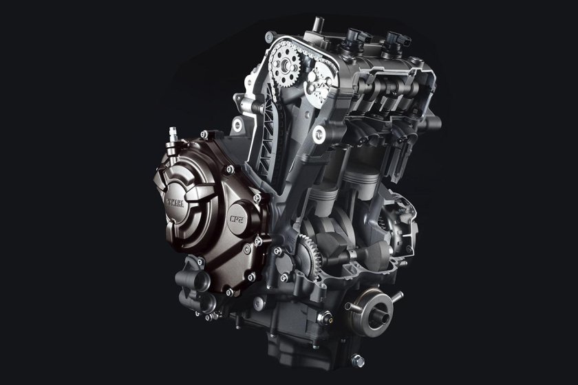 Двигатель Yamaha mt07